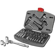 Bild von Steckschlüsselsatz 1/4" 36 teilig SAE & MET
